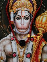 Hindu God Hanuman Temple Balaji Powerful Medallion Protection from Black... - $77.87