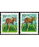 2479, 19¢ Fawn - Nice Large Color Shift ERROR - Mint NH With Normal Stua... - $11.95