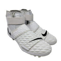 Nike Force Savage Elite 2 White Men&#39;s Size 17 Football Cleats AH3999-100 New - £101.66 GBP