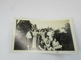 Antique Photo Group Women 1920 Outdoors 12 Ladies 33253 - $17.81