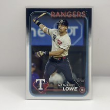 2024 Topps Series 1 Baseball Nathaniel Lowe Base #174 Texas Rangers - £1.57 GBP