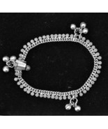 Vintage silver bracelet, ancient handmade silver bracelet, India silver ... - £51.83 GBP
