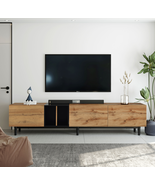 Modern TV Stand for 80&quot; TV | Media Console w/ Storage - $325.99 CAD