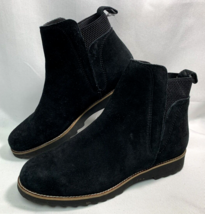 Blondo Women’s Black Waterproof Perla Ankle Boots Suede Leather Size 7 - $53.99