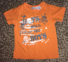 * Babies R Us Boys T-shirt  size 6-9 mo,  grey,orange, - $4.99