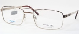 MEN eyewear Mobile 7746-2 Blass Gold / Rost Brown Brille Rahmen 55-19-140mm - $56.46