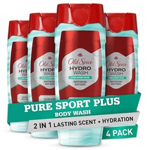 Old Spice Hydro Body Wash for Men, Pure Sport Plus Scent, Hardest Working Collec - £45.55 GBP