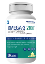 Omega-3 2100 Olcenic Blend with Vitamin D - Vanilla (120 Softgels) - $91.99