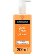 2 PCS Neutrogena Face Wash, Deep Clean, Gel, 200ml /// FAST SHIPPING - $75.46 CAD