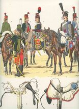 L'Armee Francaise Uniformes Armement Equipement Hussards Generalites 179... - $34.74