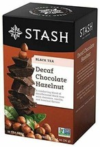 NEW Stash Tea Decaffeinated Tea Blends Chocolate Hazelnut 18 Count - £7.49 GBP