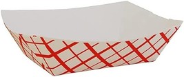 Eco-Friendly, Holds 3 Lb, Count 100 Pc., Disposable Red And White, And M... - $32.96