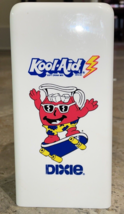 Kool-Aid Dixie Cup VTG White Pop Up Dispenser Kool-Aid Man Skateboarding 7x3.5 - £9.59 GBP