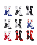 Professional Super Star Basketball Socks Elite Thick Sports Socks 2 - €10,20 EUR