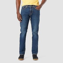 DENIZEN from Levi&#39;s Men&#39;s 232 Slim Straight Fit Jeans - Blue Denim 38x32 - £17.27 GBP