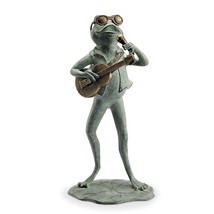 SPI Rock Star Frog Garden Sculptur - £188.34 GBP