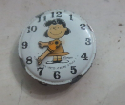 Vintage 1952 Timex Peanuts Lucy Schulz Watch Movement ONLY parts/repair - £7.43 GBP