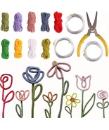 BoFUN DIY Flower Craft Kit for Adults Fabric Decorating Kits (Floral) - $654.56 MXN
