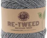 (1 Skein) Lion Brand Yarn ReTweed Yarn, Arctic Ice - $8.22+