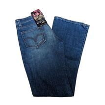 Vintage Y2K Levis 518 Blue Superlow Boot Cut Faded Stretch Denim Jeans J... - $199.99