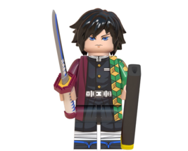 Giyu Tomioka Minifigure Custom Made Toys - £5.99 GBP