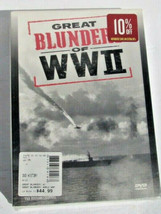 DVD: The History Channel&#39;s Great Blunders of WW II [Factory Sealed] Docu... - $16.74