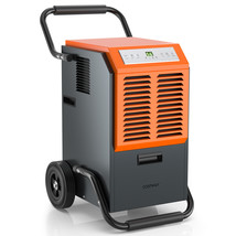 140 PPD Portable Commercial Dehumidifier w/Water Tank&Drainage Pipe for Basement - £620.74 GBP