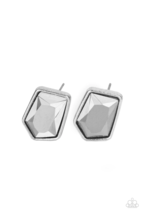 Paparazzi Indulge Me Silver Post Earrings - New - £3.59 GBP
