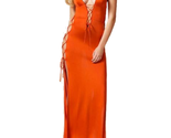 AGENT PROVOCATEUR Femmes Robe Maxi Traci Solide Orange Taille AP 2 - $494.18