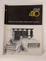 Atari Ordenador Sistema Atari 410 Programa Grabadora Operator&#39;s Manual - $19.38