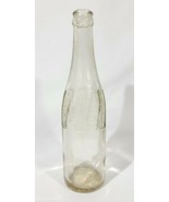 Vintage 1940s Pepsi Cola Soda Pop Beverage Embossed Glass Bottle - $21.72 CAD
