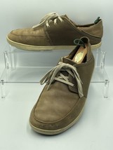 OluKai Nohea Lace Up 10254-1313 Leather/Canvas Casual Men&#39;s Shoe US 9 EUR 42 - £18.36 GBP