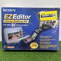 Sony EZ EDITOR MiniDV Home Video Editing Kit for PC (Win 98/Higher) EZ E... - £31.64 GBP