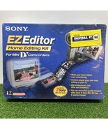 Sony EZ EDITOR MiniDV Home Video Editing Kit for PC (Win 98/Higher) EZ E... - £31.19 GBP