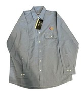 NWT Fort Worth Zoo Uniform Button Up Shirt Big Smith Large - £23.73 GBP