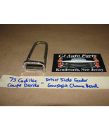 OEM 73 Cadillac Deville LEFT TOP FENDER TURN SIGNAL INDICATOR CHROME TRI... - $54.25 CAD
