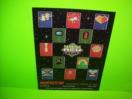 Revenge Of Doh Vintage 1987 Video Arcade Game Print AD Arkanoid Vintage Retro - £11.68 GBP