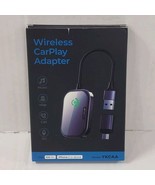 Wireless CarPlay Adapter for Apple iPhone, Converts Factory Wired CarPlay - $33.93 CAD