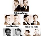 JOHN DILLINGER GANG 8X10 PHOTO ORGANIZED CRIME MOBSTER MOB PICTURE - $4.94
