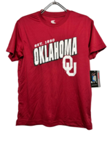 Colosseum Juventud Oklahoma Sooners Sidekick Poliéster Camiseta Carmesí,Grande ( - £11.65 GBP