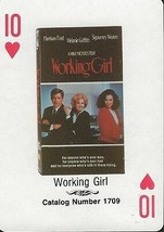 Working Girl RARE 1988 CBS Fox Promotional Playing Card Harrison Ford - £15.65 GBP