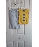 CHEROKEE Sweater Vest Outfit Size 24 Months with 24 Months Pants - $10.99