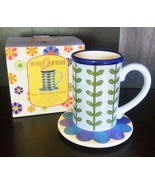 GORHAM Mug With Coaster Merry Go Round Mary Mary   - £9.79 GBP