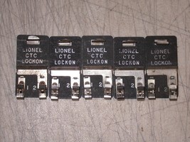 Lionel CTC Lockon for O/O27 Track -- Lot of 5  Free Shipping - £15.57 GBP