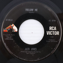 Jack Jones – Follow Me / Without Her - 1968 45 rpm 7&quot; Single Record 47-9510 - £6.37 GBP