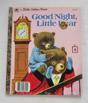Good Night Little Bear ~ Vintage Childrens Little Golden Book ~ Richard Scarry - £4.70 GBP