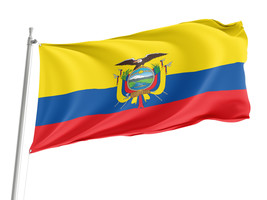 Flag of Ecuador, Unique Design Print , Size - 3x5 Ft / 90x150 cm, Made i... - $29.80