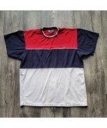 Vintage 1990s Chaps Ralph Lauren Mens XL 100% Cotton Red White Blue Polo... - $19.62 CAD