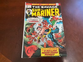 Sub-Mariner #71 Comic Book 1974 Marvel Comics - £6.91 GBP