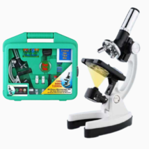 Microscope 1200x Science Kit Kids Student Amateur Educational Biological Lab - £42.24 GBP+